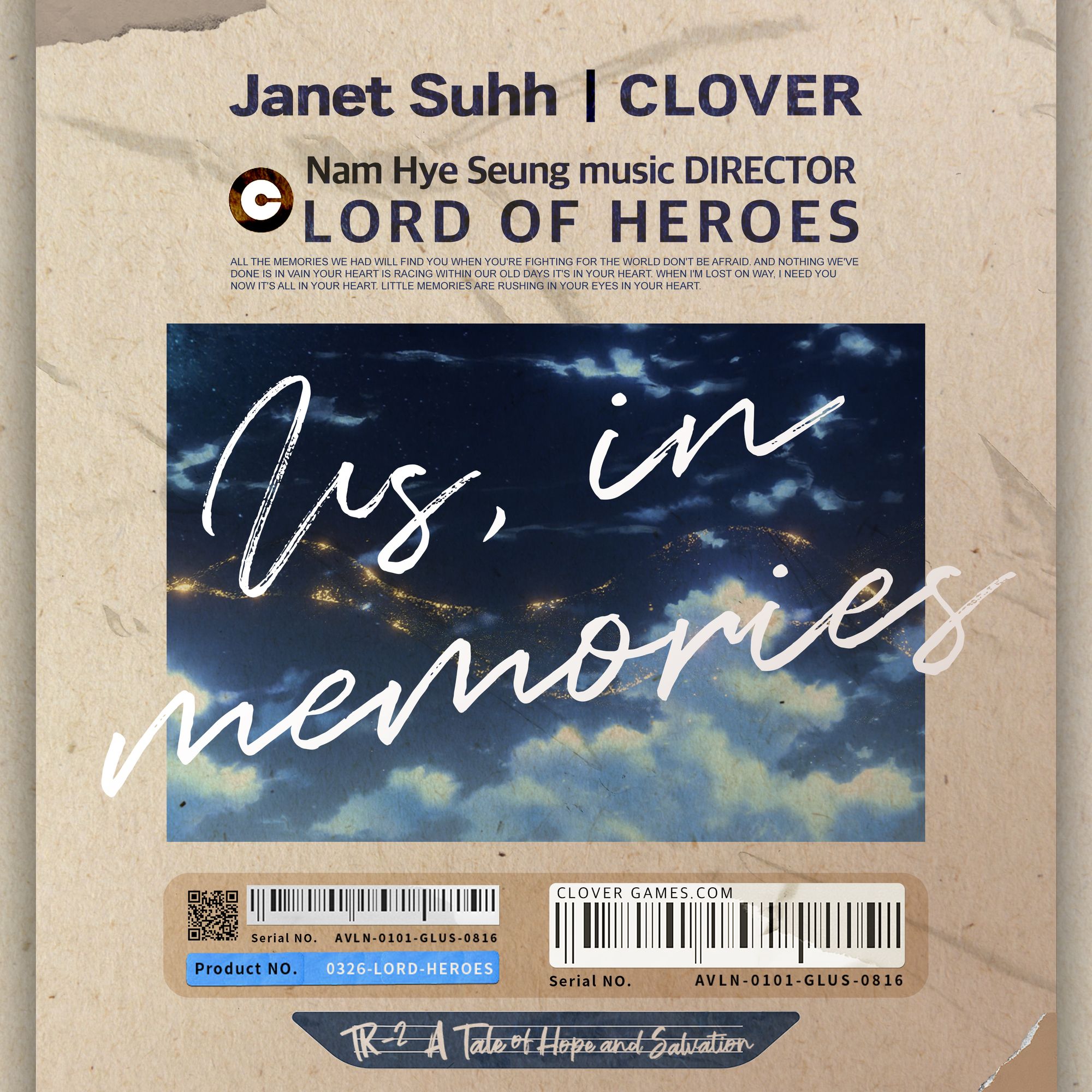 Janet Suhh(ジャネット・ソ) - Us, in Memories Official MV 公開＆イベント