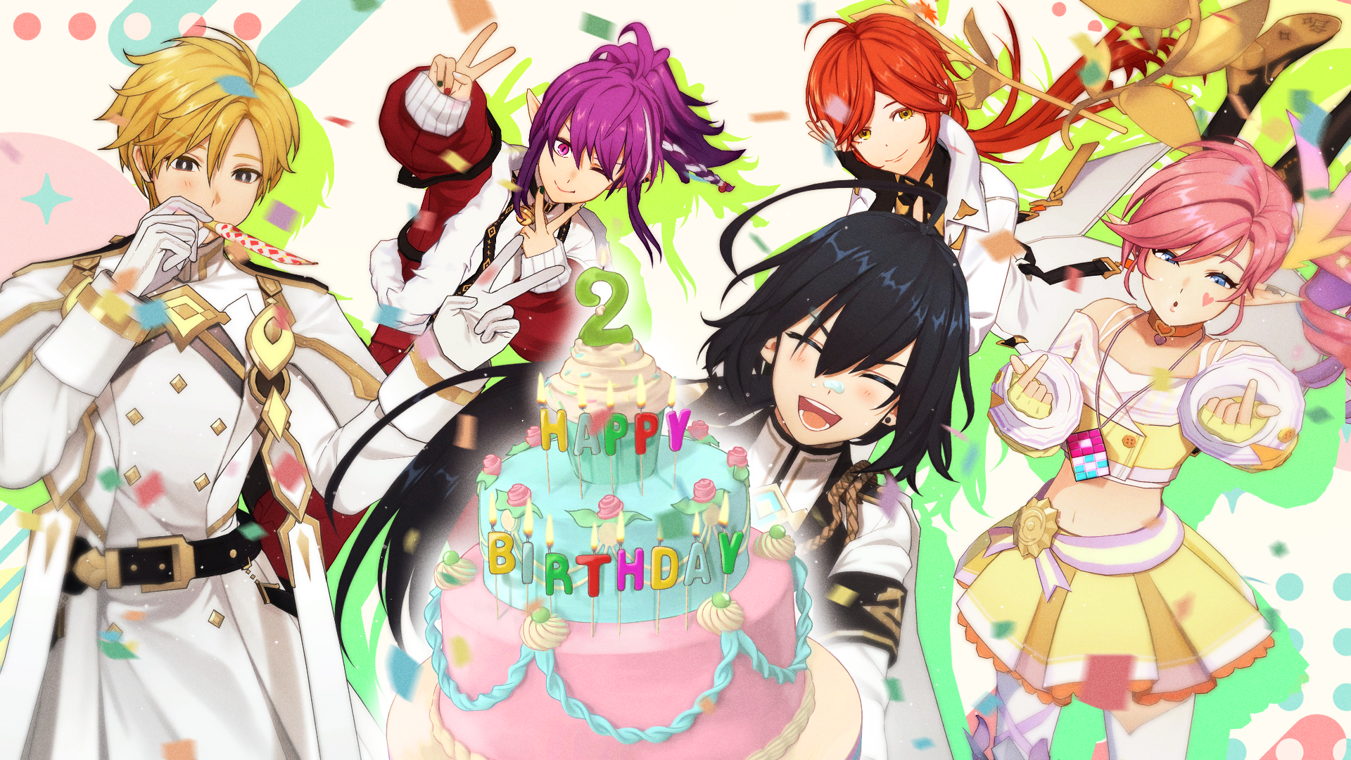 【イベント】グローバル2次リリース！2周年記念感謝イベント&クーポン公開