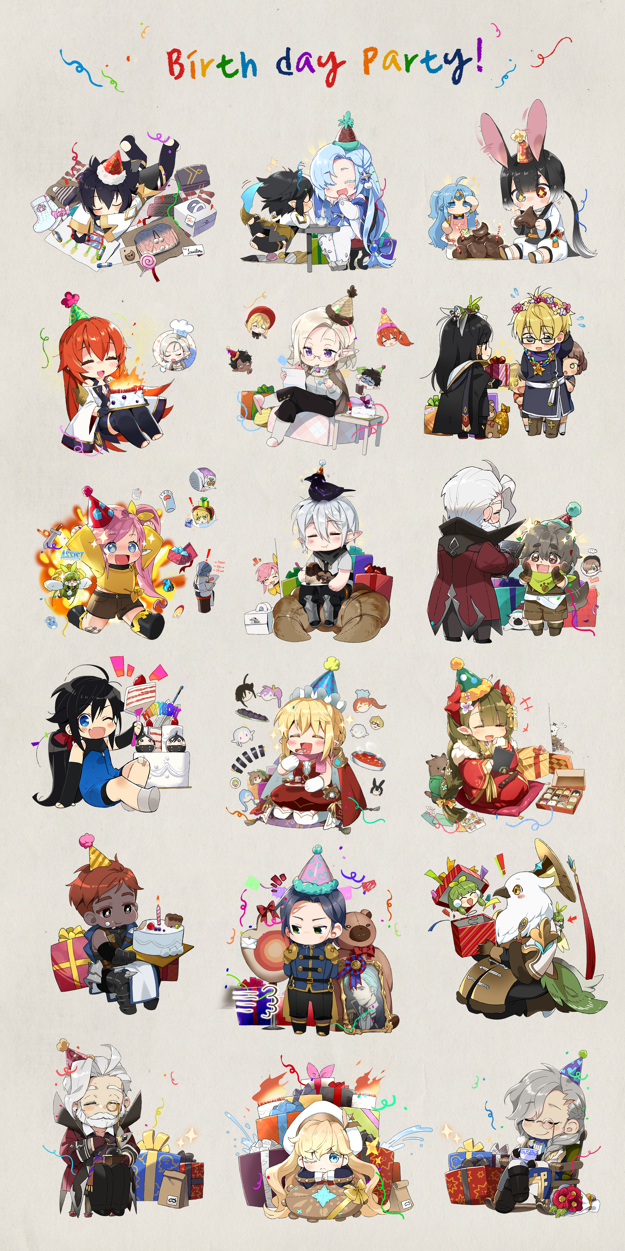 【LoH】騎士団（SD）イラストまとめ２
